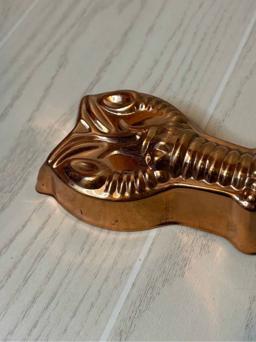 Copper Lobster Food Mold 7 inch Decorative Wall Hanging Mid-Century Modern